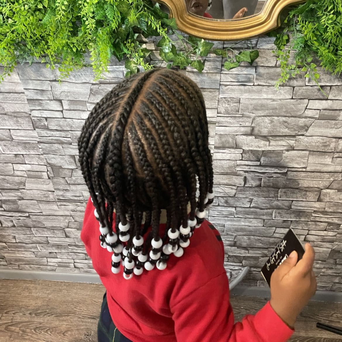 Children’s cornrows natural hair portfolio