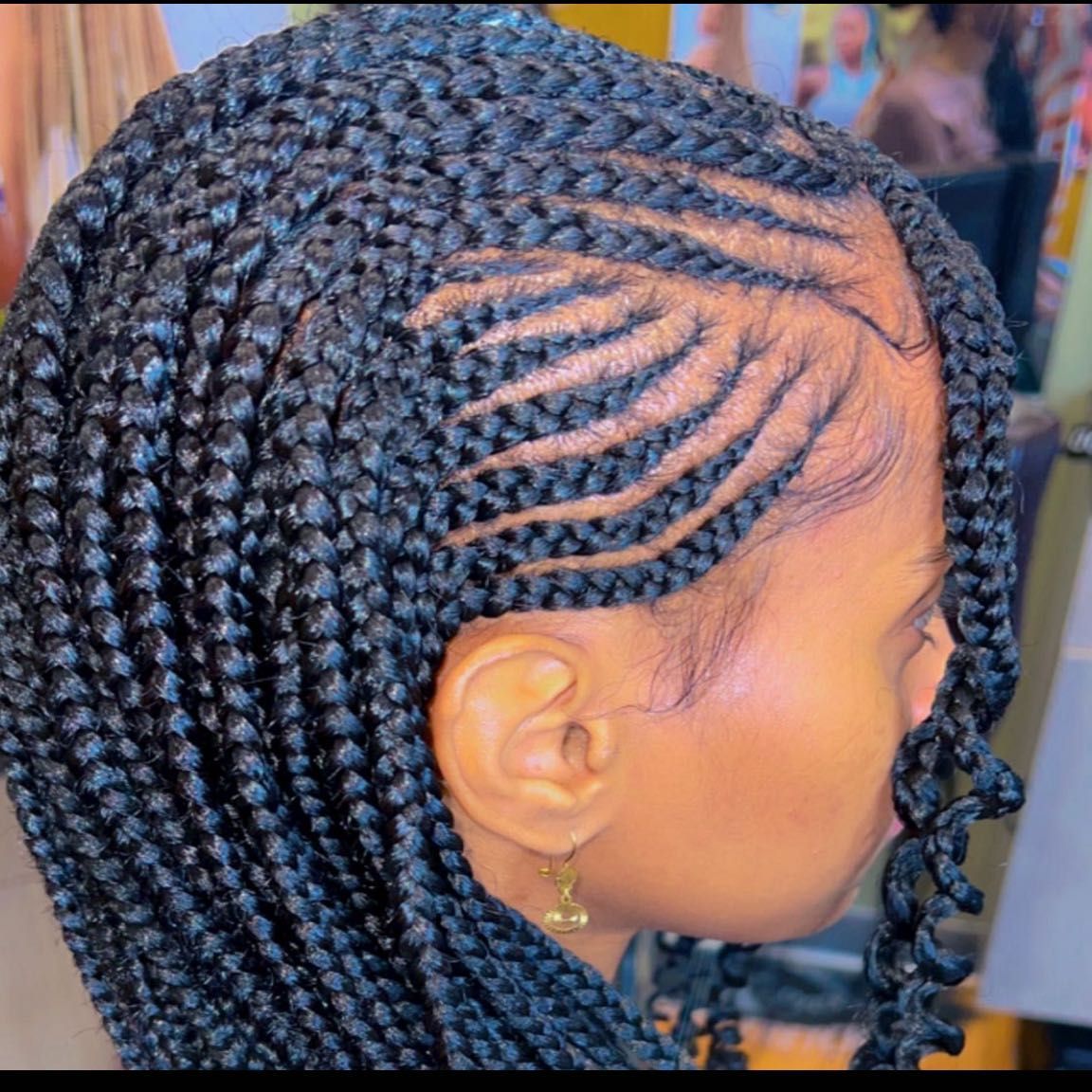 Fulani braids!! Depends the length portfolio
