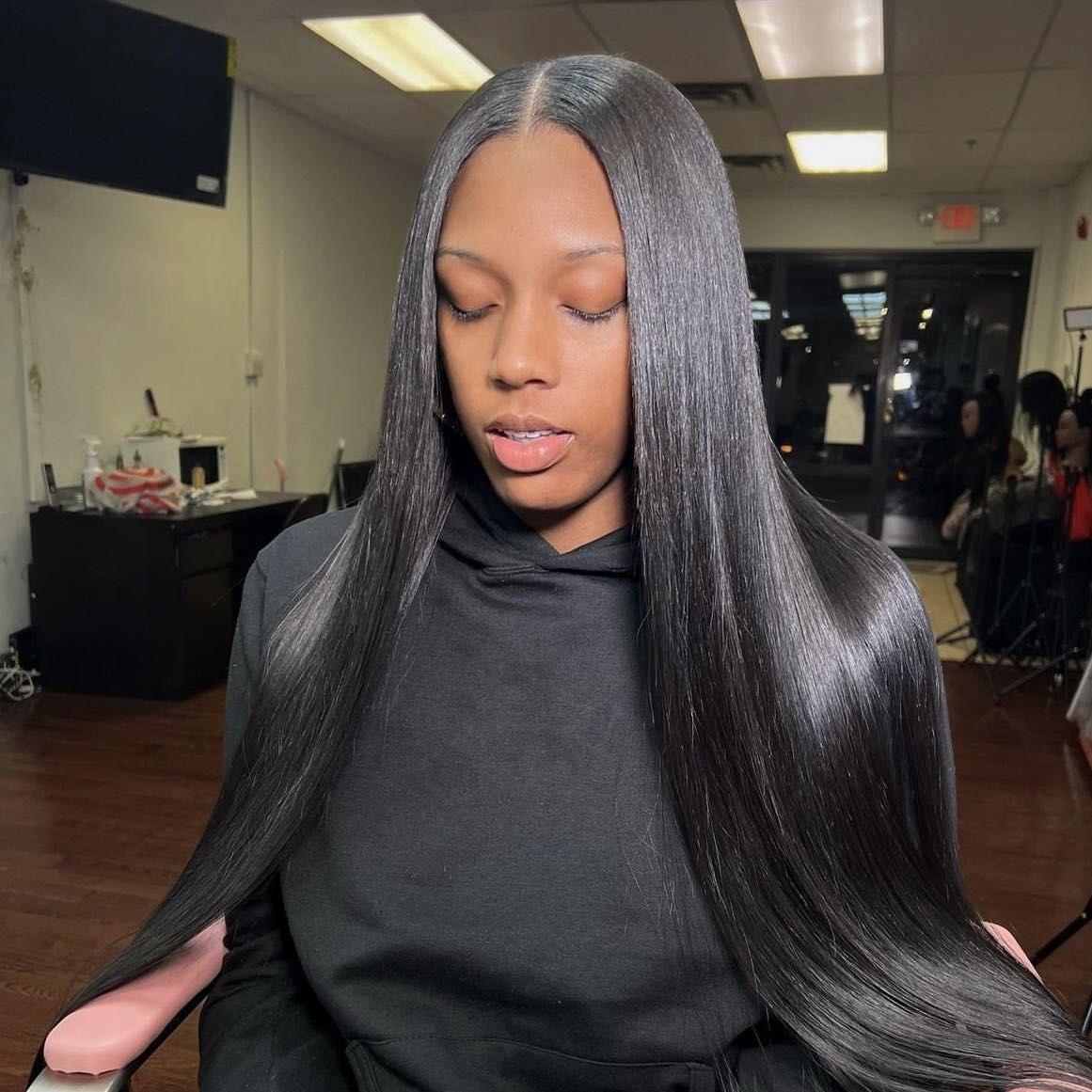 Sew-in with leave out portfolio