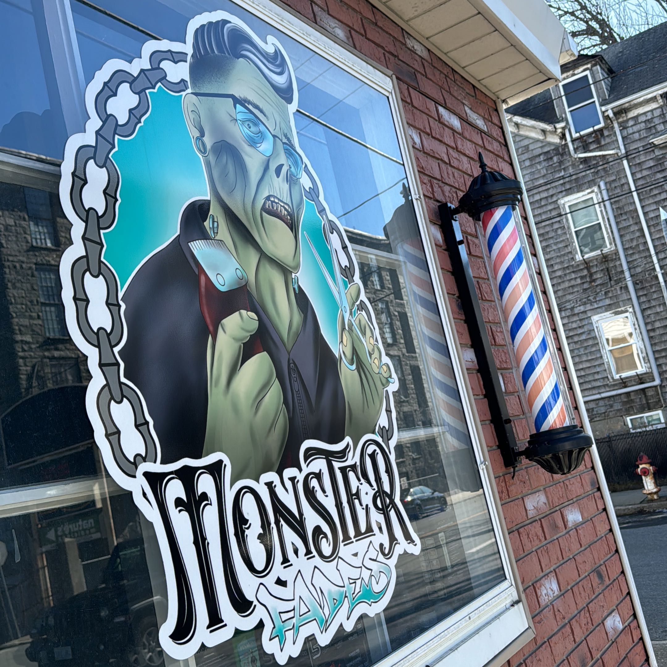 Monster fades, 886 Broadway, Fall River, 02724