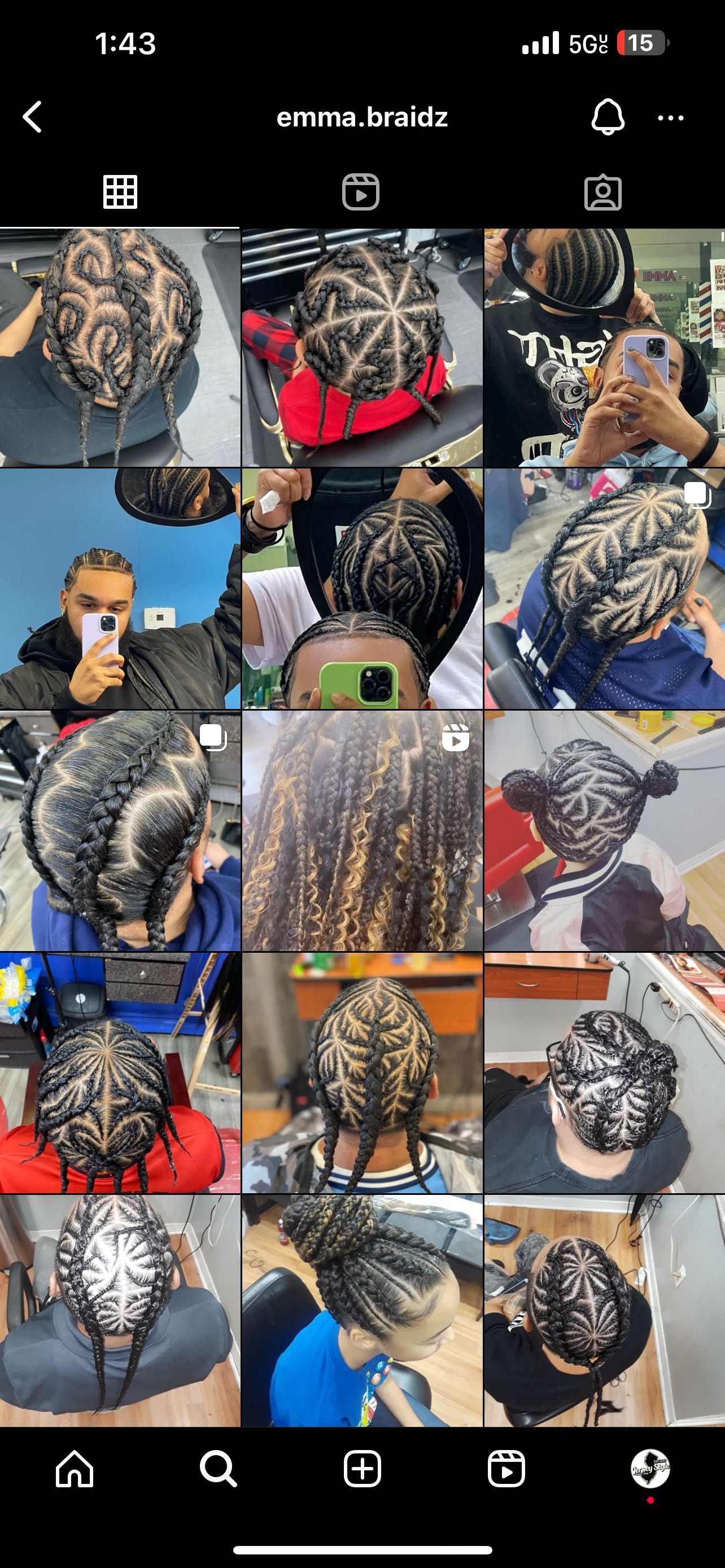 Emma braids - Jersey Style Barber Shop LLC