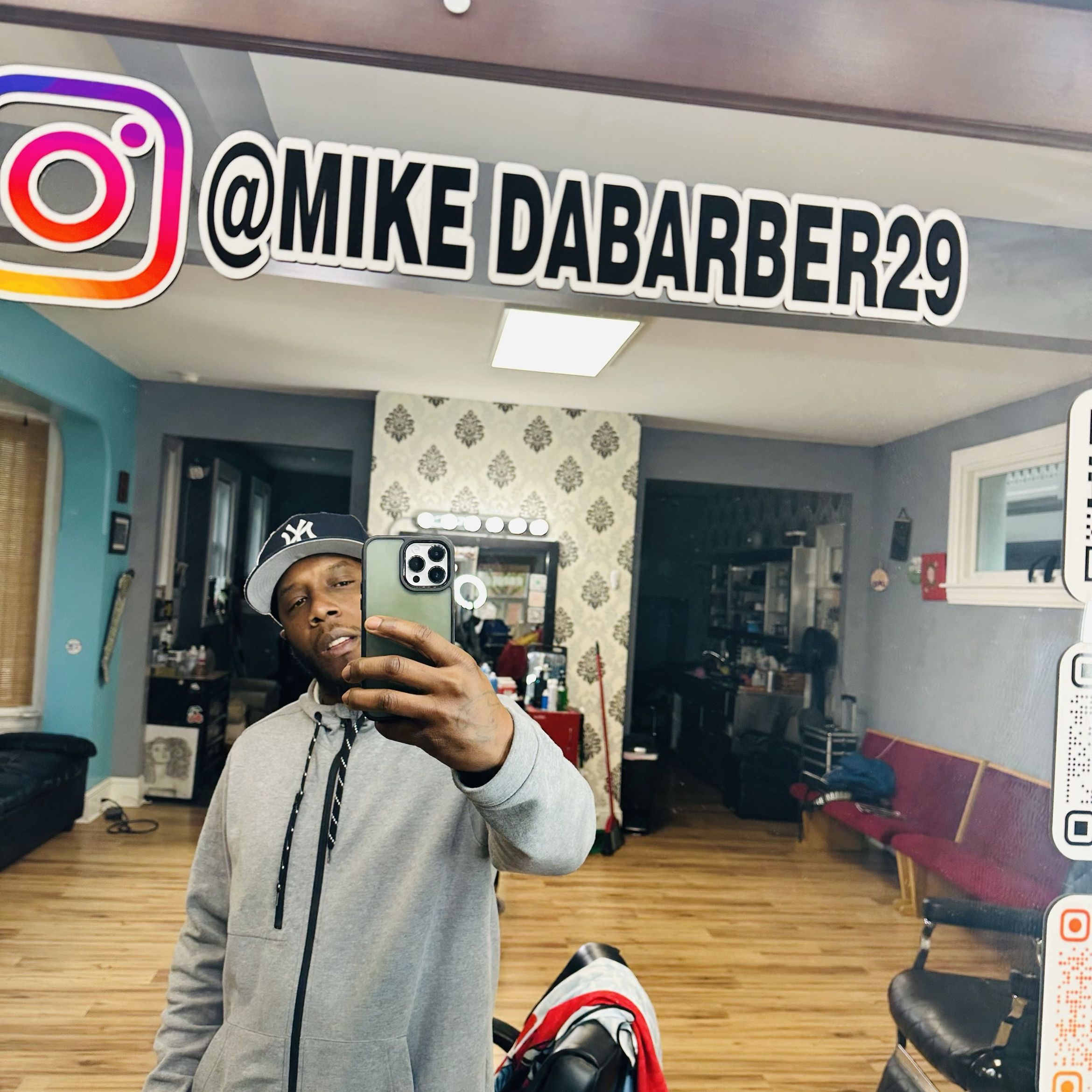 Mike da Barber@Line And Anchor Barbershop, 119 S.Duke st, York, 17401