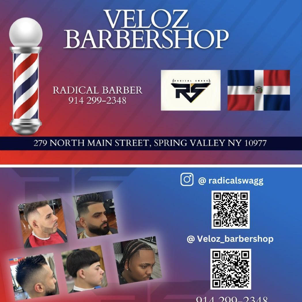 Radical barber, 279 N Main St, Spring Valley, 10977