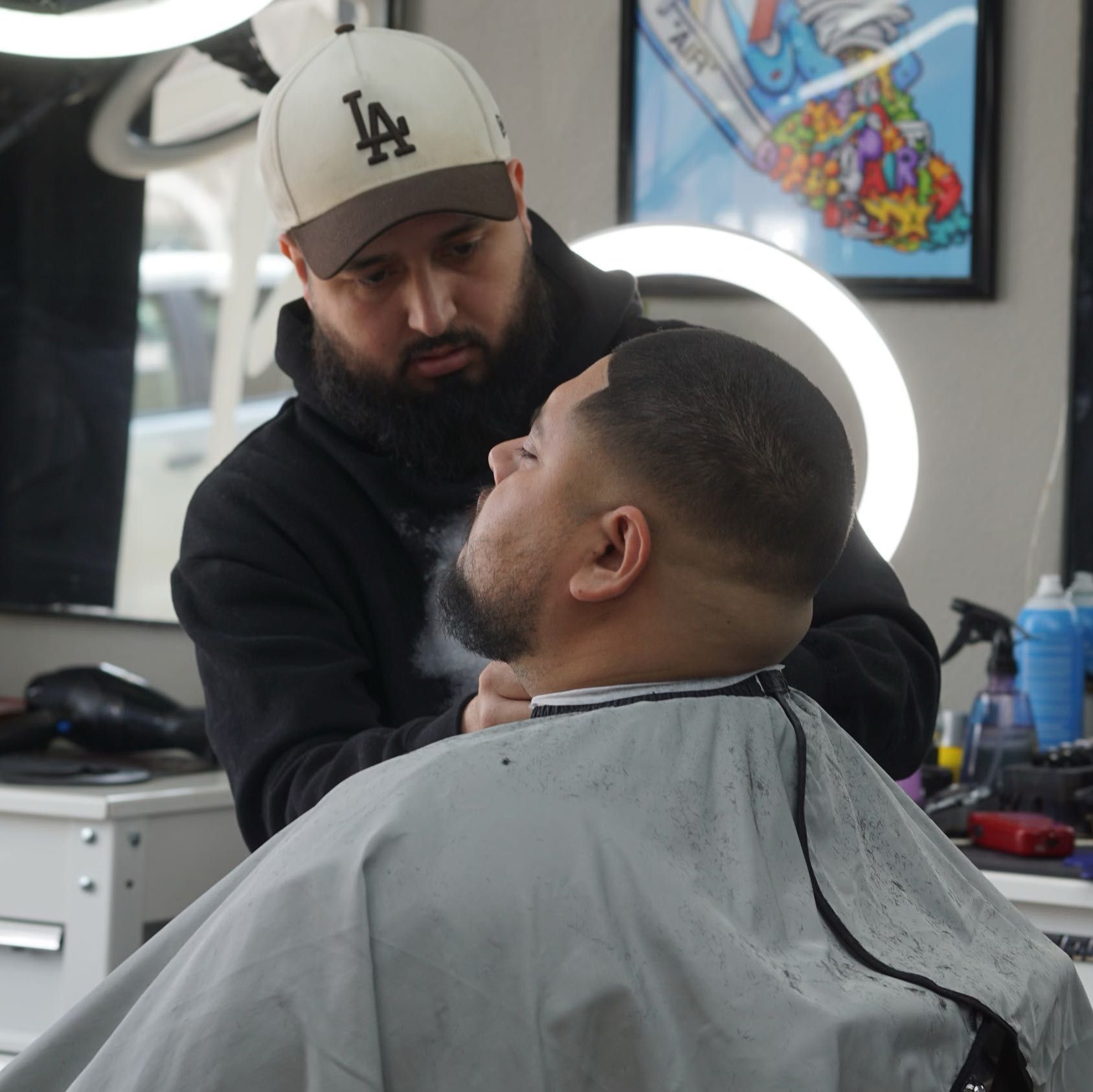 Barber Juan At Prime Time barbershop, 1516 north San Fernando blvd, 103, Burbank, 91504