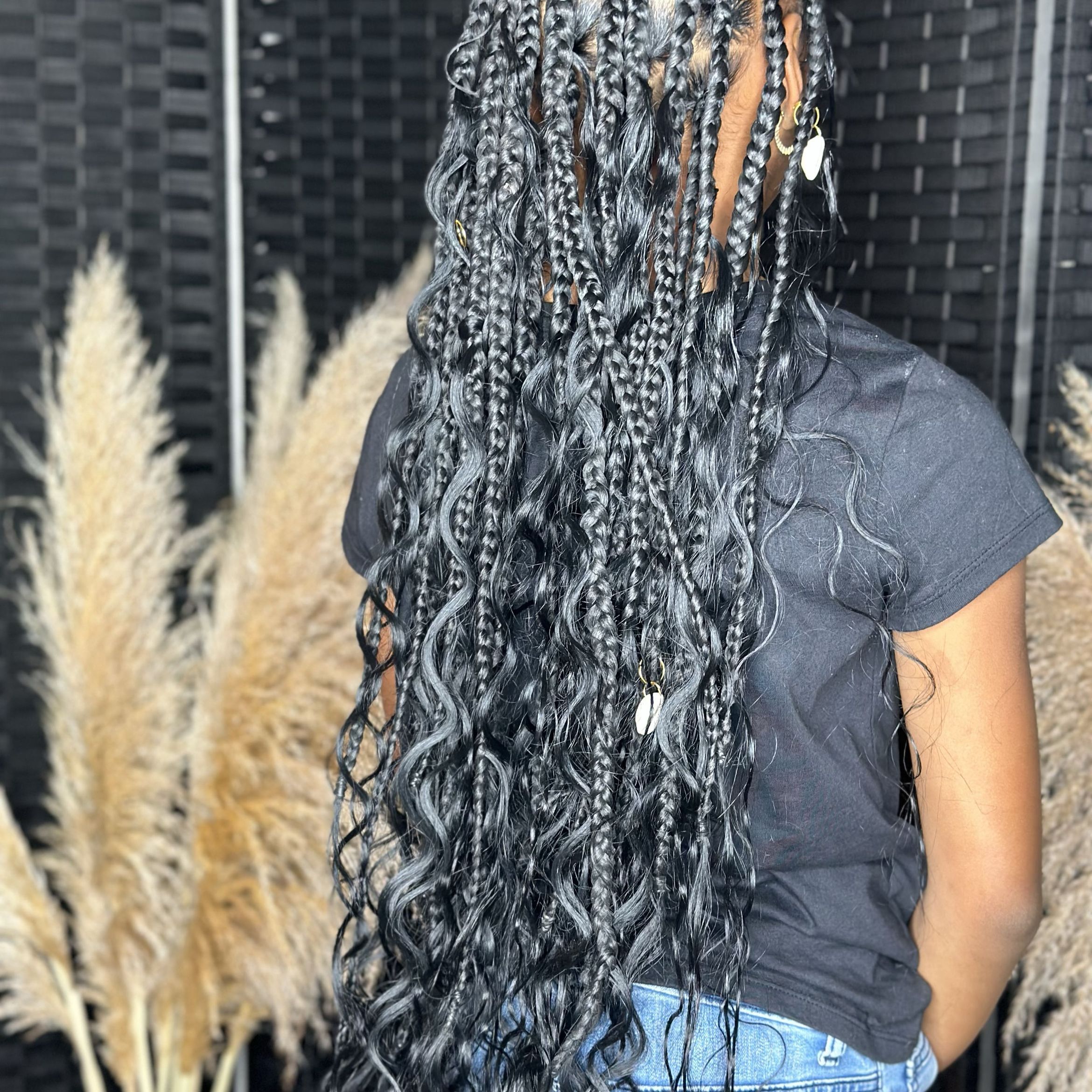 Boca Boho Braids Large (Human Hair Curls) portfolio