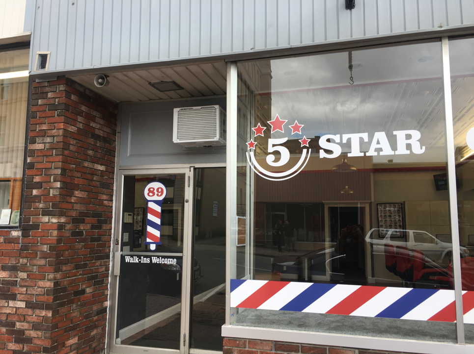 Five Star Clippers in Bangor, Maine is back open for haircuts