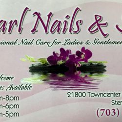 PEARL NAILS & SPA (Nails, Waxing , Massage & Facials), 12312 Town centers plaza, Sterling, 20164