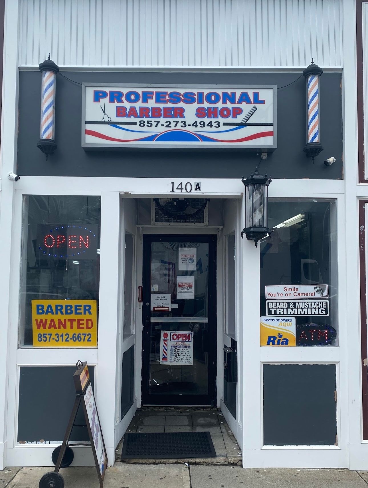 Professional Barber Shop, 140A South Street, Jamaica Plain, Jamaica Plain 02130