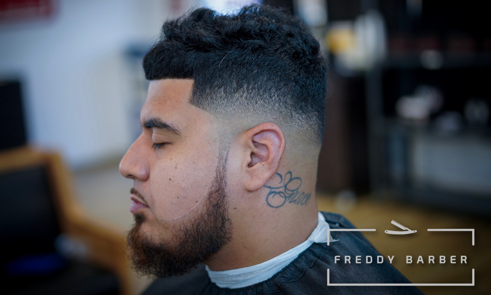 Mens fade haircut, Jesse Fades Jason's Houston Astros Design