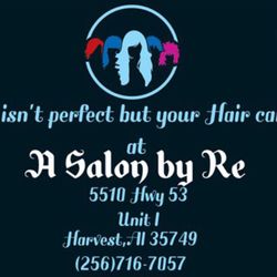 A Salon by Re, 5510 Hwy 53 Unit I, Harvest, 35749