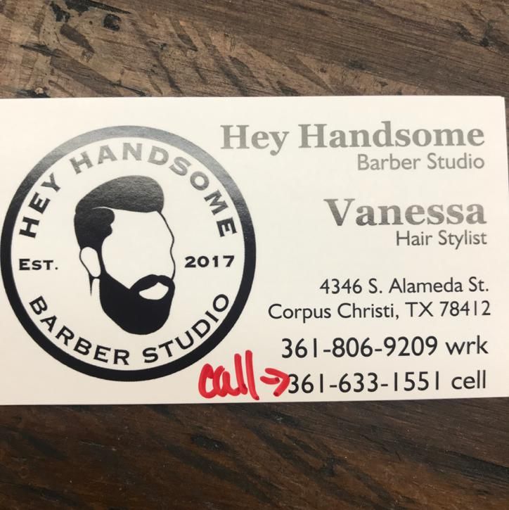Hey Handsome Barber Studio, 4346 South Alameda Street, Corpus Christi, 78412
