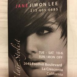 Jane Beauty, 2645 Foothill Blvd, La Crescenta-Montrose, CA, 91214