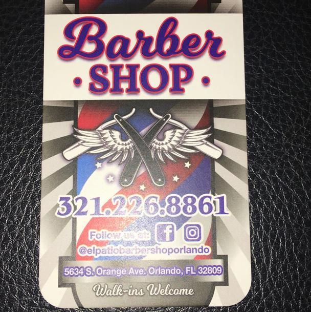 El Patio Barbershop Orlando, 5634 South Orange Avenue, Orlando, 32809