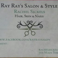 Ray Ray's Salon and style, 701 Main Street, Prairie Du Rocher IL, 62277