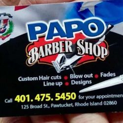 Papo Barber Shop, 125 Broad St, Pawtucket, 02860