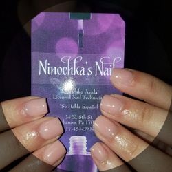 Ninochka's Nails, 34 North 8th Street, Lebanon, 17046