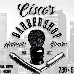 Cisco’s Barbershop/Cisco, 150 Sheridan blvd, Suite 203, Denver, 80226