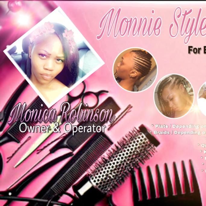 Monnie Styles & Beauty, P.O Box 3572, Winter Haven, FL, 33881