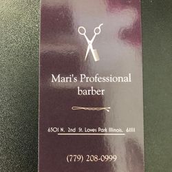 Mary's Professional Barber, 6501 N 2nd St., Loves Park, IL, 61111