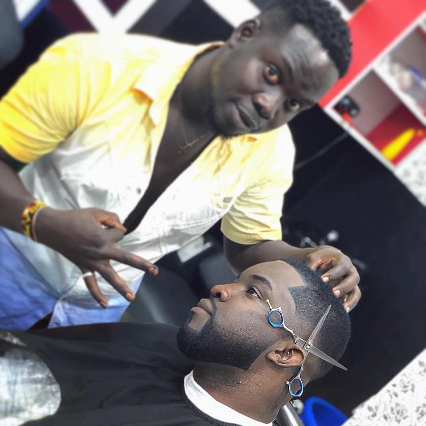 Scanty The Barber, Awoshie mangoase, Accra, Ghana, 10456