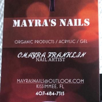 Mayra’s Nails, 1461 Beacon Drive, Kissimmee, 34746