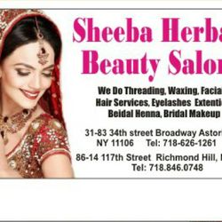 Sheeba herbal beauty salon, 86-14 117th st, Richmond Hill, Richmond Hill 11418