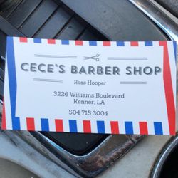 CeCe’s Barbershop, 3226 Williams Blvd, Upstairs, Kenner, 70065