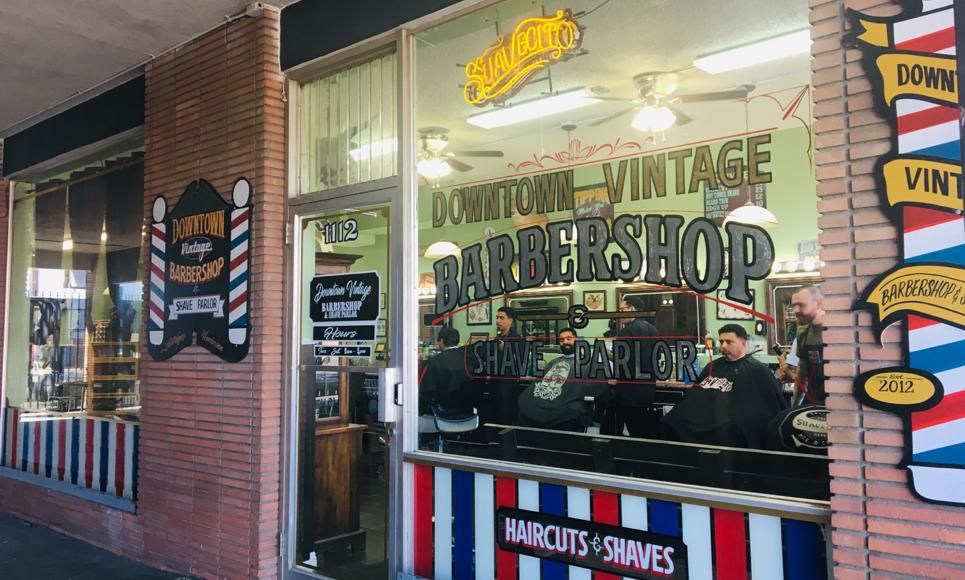 Las Vegas barbershop pays tribute to grandfather, classic times, Downtown, Local