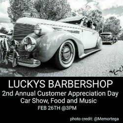 Luckys Barbershop, 17241 Main St., Hesperia CA, 92345