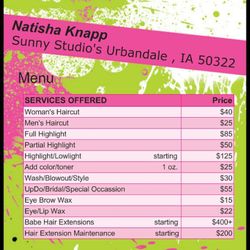 Natisha Hair Care, 10071Hickman Rd, Urbandale, 50322