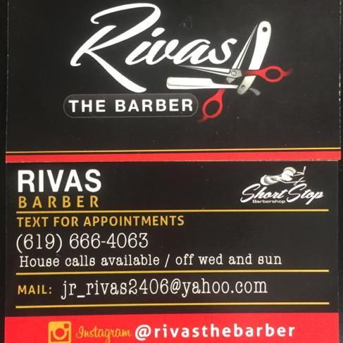 RIVASTHEBARBER, 1392 E palomar, Chula vista, 91913