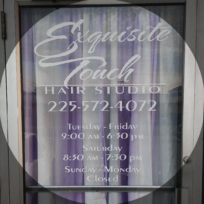 Exquisite touch hair studio, 119 East Sanders St, Gonzales, 70737
