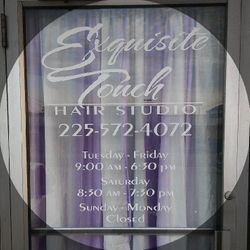 Exquisite touch hair studio, 119 East Sanders St, Gonzales, 70737