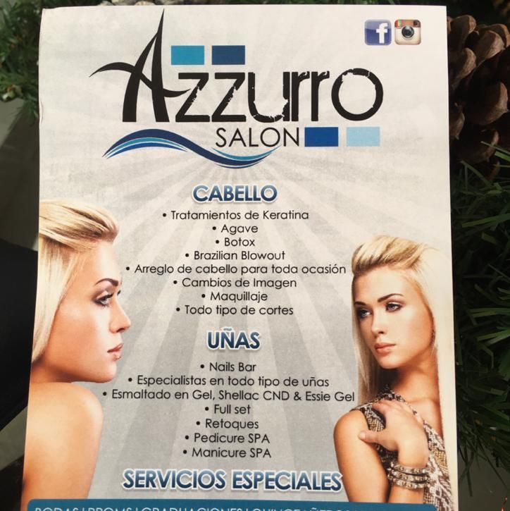 Azzurro Salon Spa, Ave.degetau #40 calle Aibonito, Boneville hights Caguas, 00725