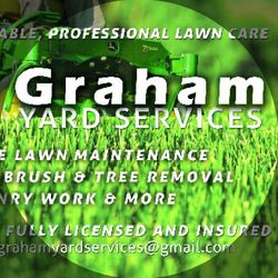 Graham Yard Services, 6903 Wicklow Dr, Browns Summit, 27214