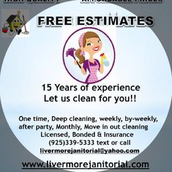 Livermore Janitorial Services, Oriole Avenue, Livermore, 94551