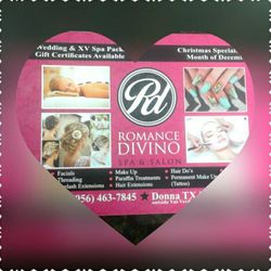 Romance Divino Spa & Salon, 935 East  Business Highway 83, Donna Texas, 78537