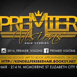 Premier Visions Hair Studios, 214 N. McMorrine St, Elizabeth City, NC, 27909