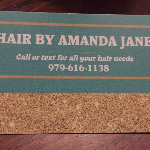 Hair by Amanda Jane, 107 w monserette st, El campo, 77437