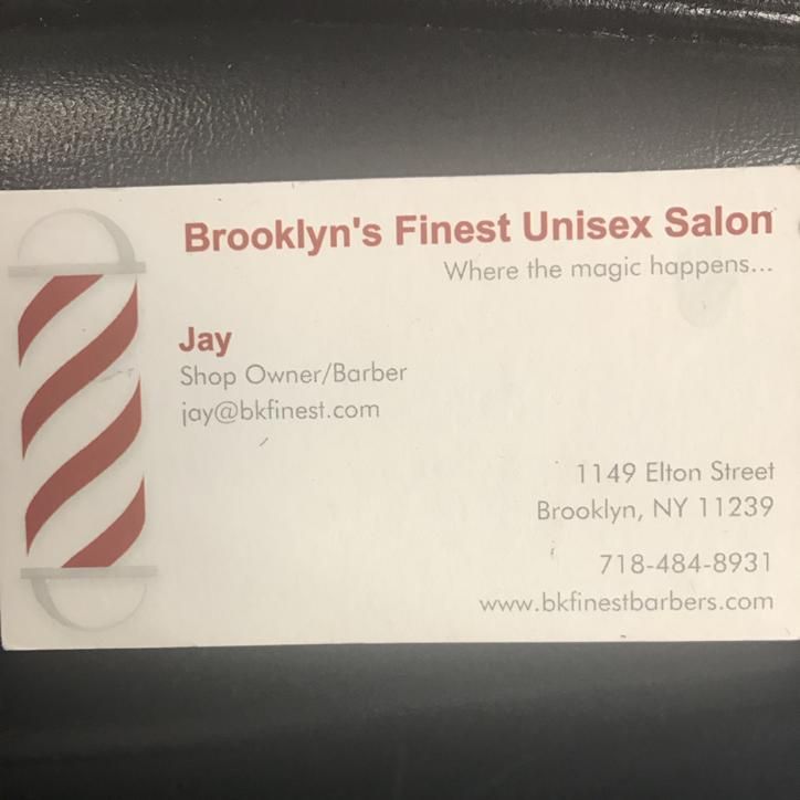 Brooklyn's Finest Barbershop, 1149 Elton Street, Brooklyn, 11239