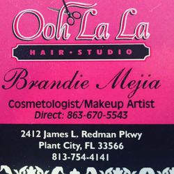 Ooh La La Hair Studio, 2412 james l redman pkwy, Plantcity, 33566