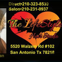 The LifeStyle Hair Studio, 5520 Walzem Rd Ste 102, San Antonio, 78218