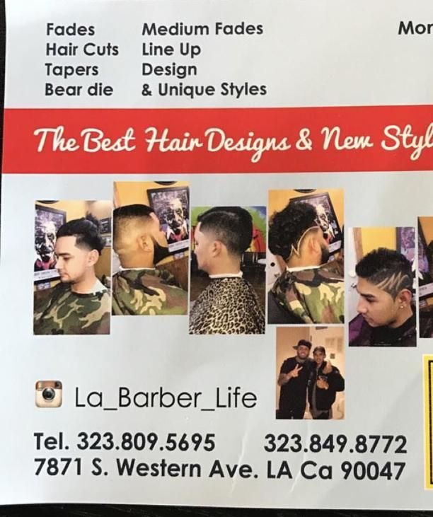 La Barber Life, 7871 s western ave, Los Angeles, 90047