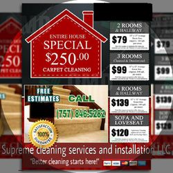 Supreme Cleaning Solutions, 2117 Gentry Street, Suffolk, 23435