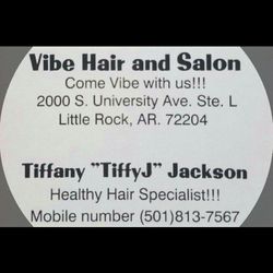 Vibe Hair and Salon, 2000 S. University Avenue Ste L, Little Rock, 72204