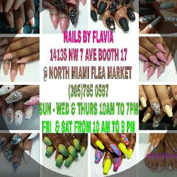 Nails By Flavia, 14155 Nw 7th Ave Booth 17, Miami, 33161