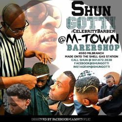 Shun Gotti's M-TOWN Cuts On Cutz, 4560 Millbranch Road, Memphis, 38116