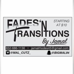 Fades N Transitions, 1300 Smithers Dr. Apt 3302, Huntsville, 77340
