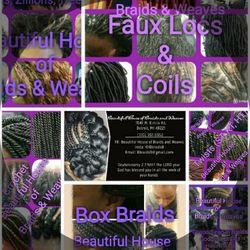 Beautiful House of Braids and Weaves, 7041 W. 8 Mile Rd, Detroit, 48221