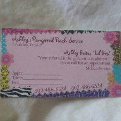 Ashley's Pampered Pooch Services, I come to you, Denver, 28037
